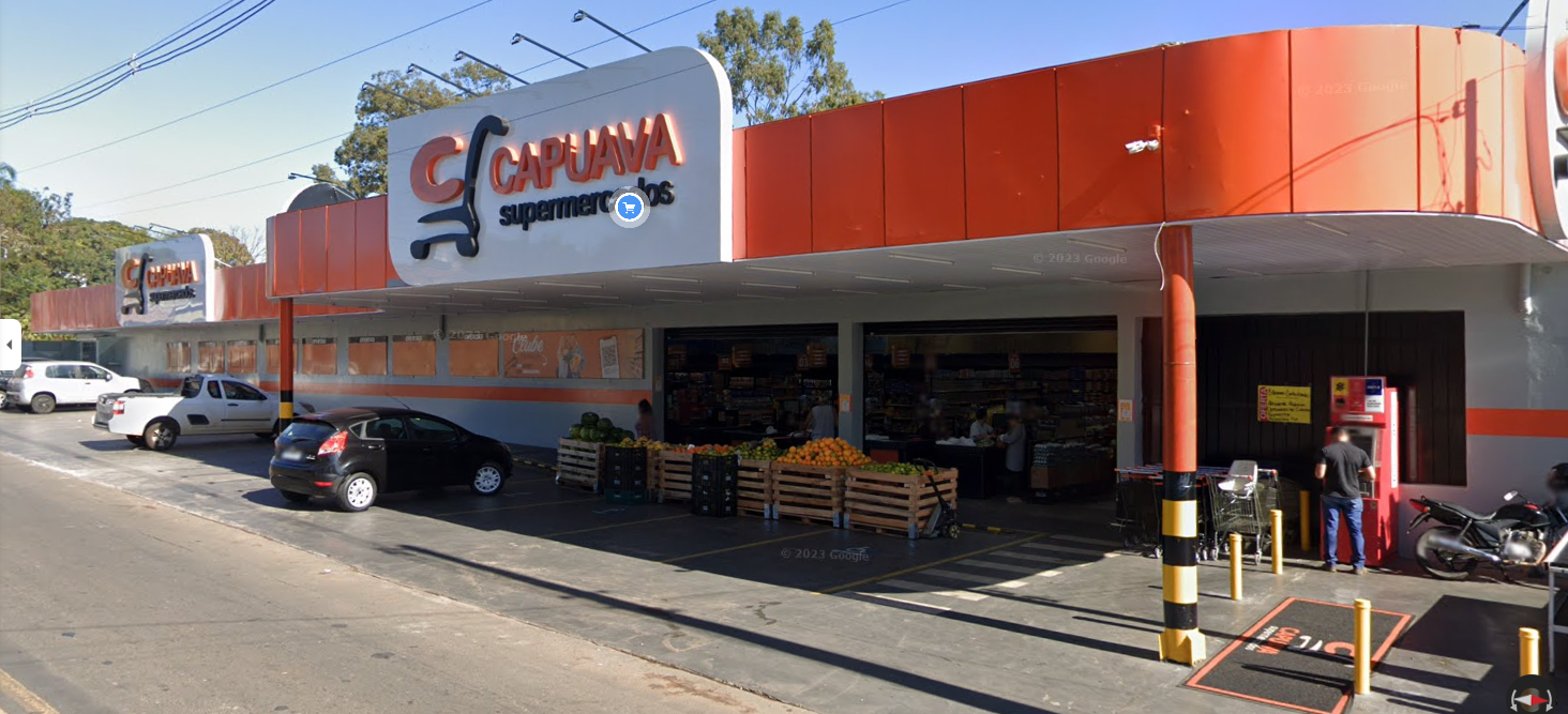 Fachada de supermercado (imagem ilustrativa)